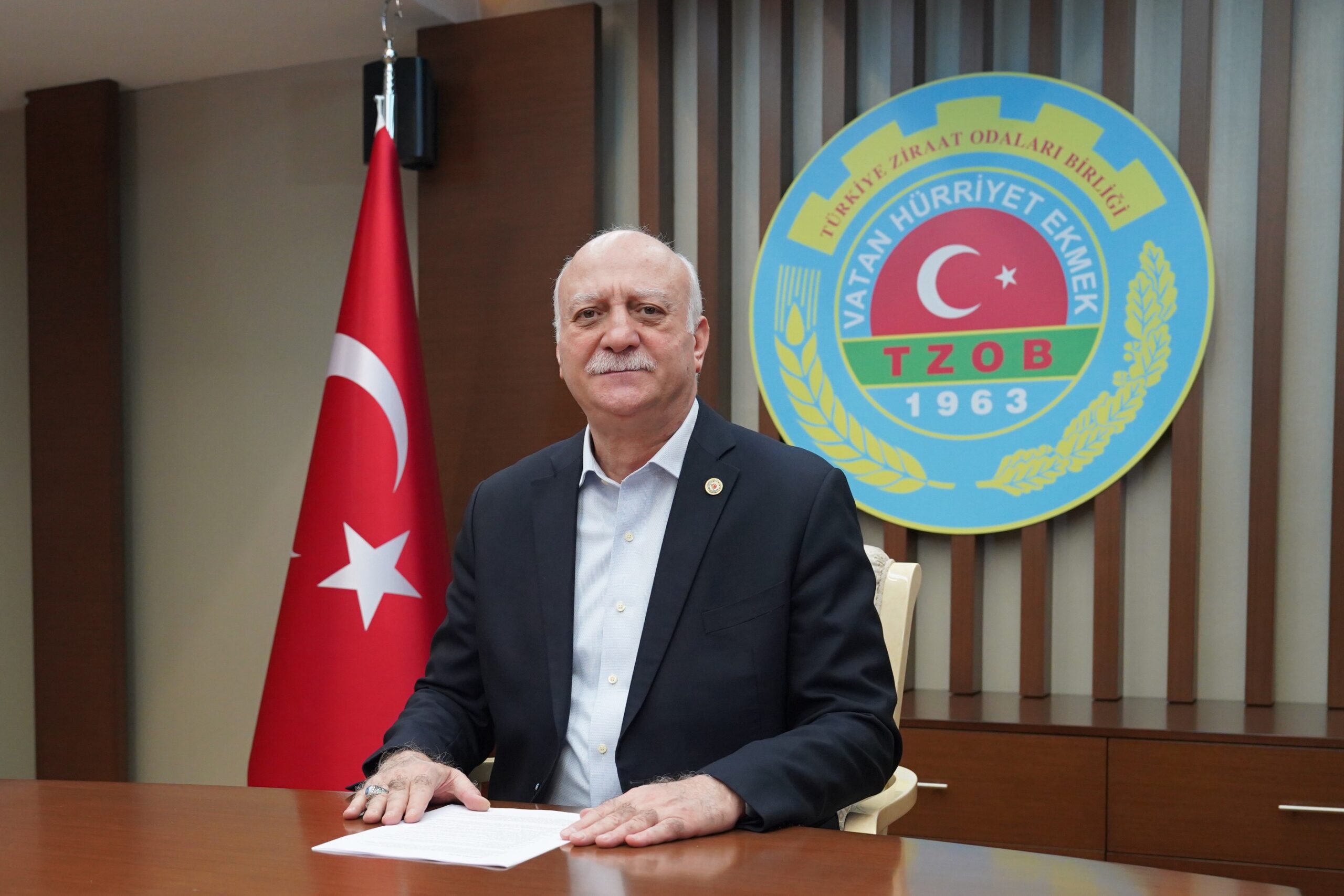 Türkiye Ziraat Odaları Birliği (TZOB) Genel Başkanı Şemsi Bayraktar, tarım