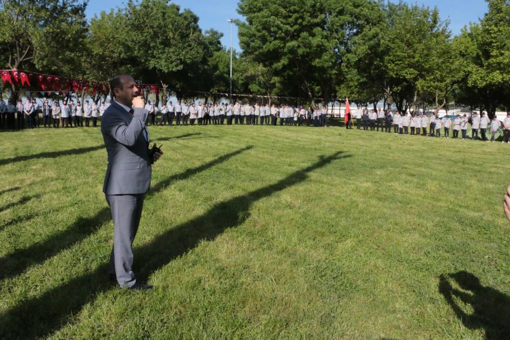 Samsun’da 19 Mayıs etkinlikleri çerçevesinde düzenlenen “Kurtuluşa İlkadım İzcilik Kampı”