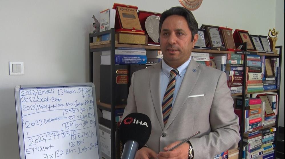 Sosyal Güvenlik Kurumu (SGK) Başuzmanı İsa Karakaş, “her ay 120