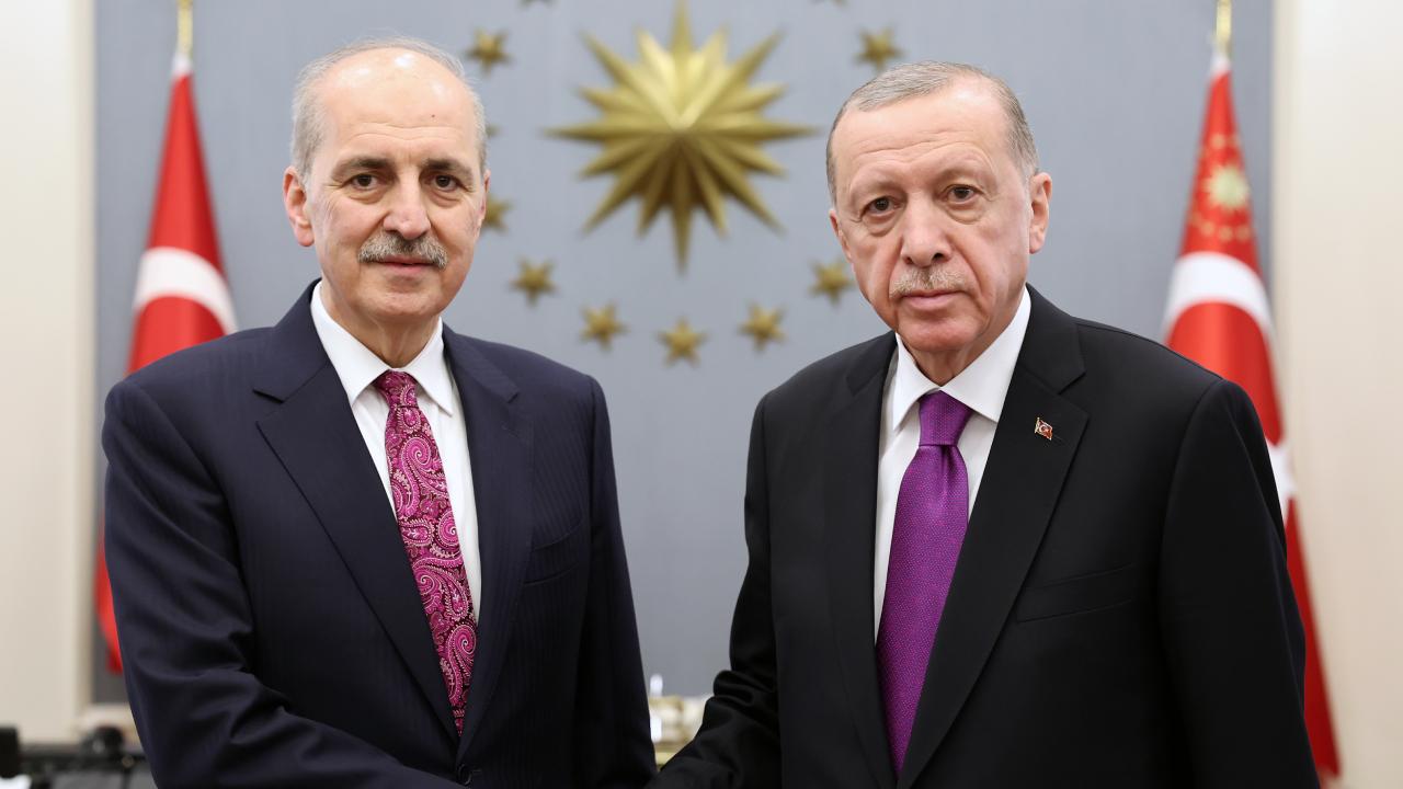 Cumhurbaşkanı Recep Tayyip Erdoğan, Türkiye Büyük Millet Meclisi (TBMM) Başkanı