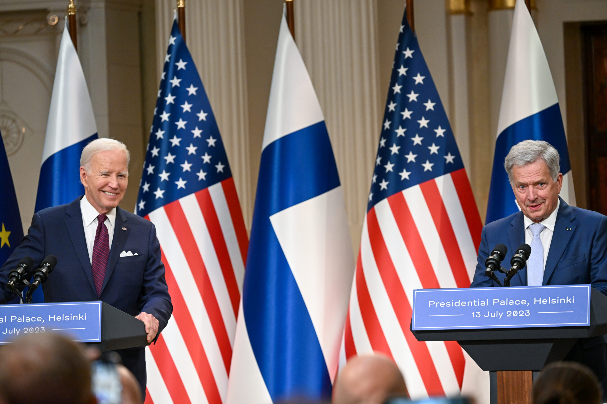 ABD Başkanı Joe Biden, ABD-İskandinav Liderleri Zirvesi’ne katılmak üzere geldiği