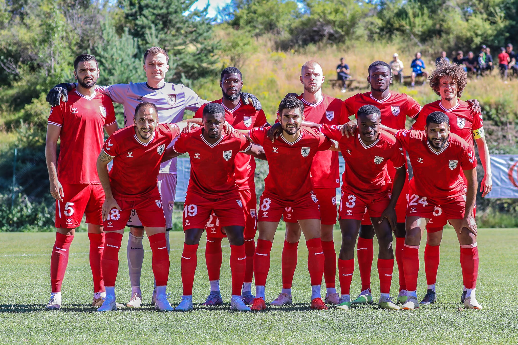 Samsunspor, 1. Lig ekiplerinden Bodrumspor ile oynadığı hazırlık maçını 4-0