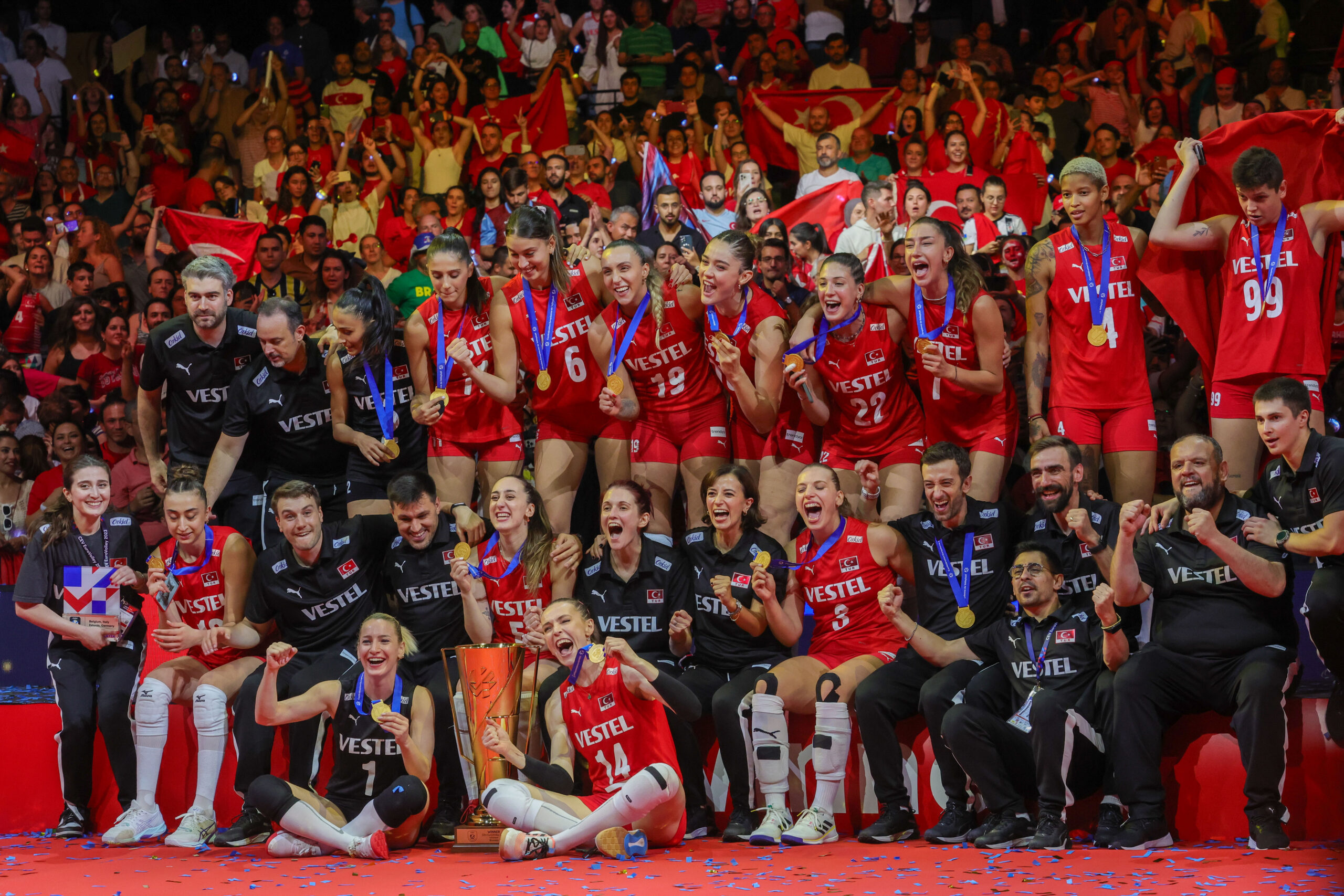 2023 CEV Avrupa Voleybol Şampiyonası Finali’nde A Milli Kadın Voleybol