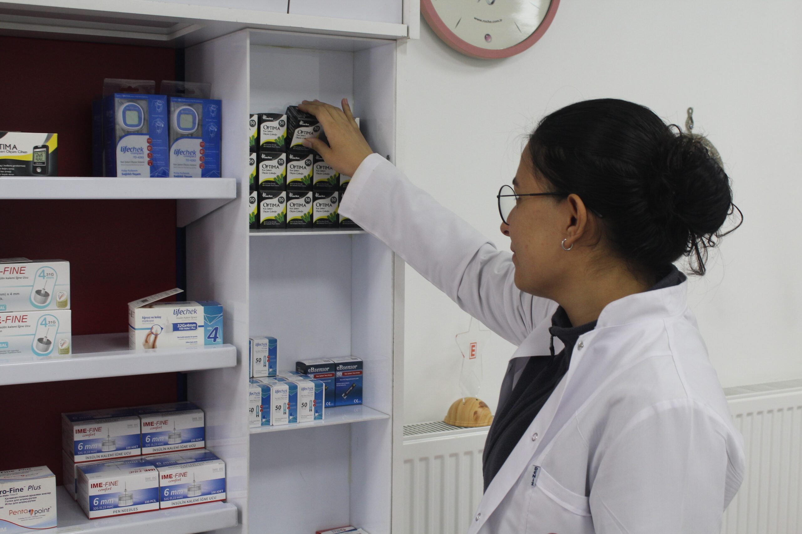 Eskişehir’de eczacılar kış aylarında vatandaşlarda sık görülen grip hastalığı için
