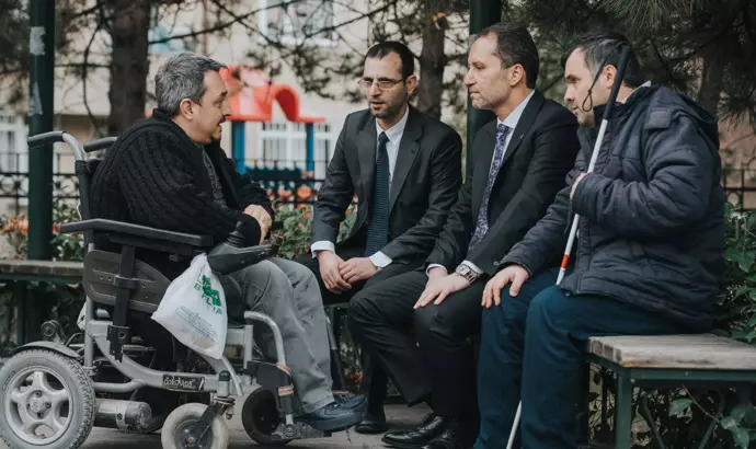 Yeniden Refah Partisi Genel Başkan Yardımcısı Davut Konakçı, “Engelli vatandaşlarımızın en