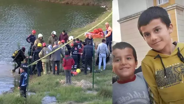 Başakşehir‘de 3 çocuk iddiaya göre güvenlik önlemi bulunmayan gölete girdi.