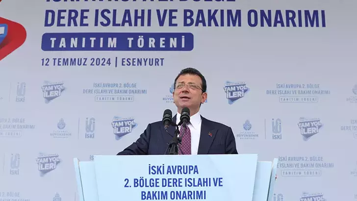 Avrupa 2’nci Bölge Dere Islahı ve Bakım Onarımı Tanıtım Törenine