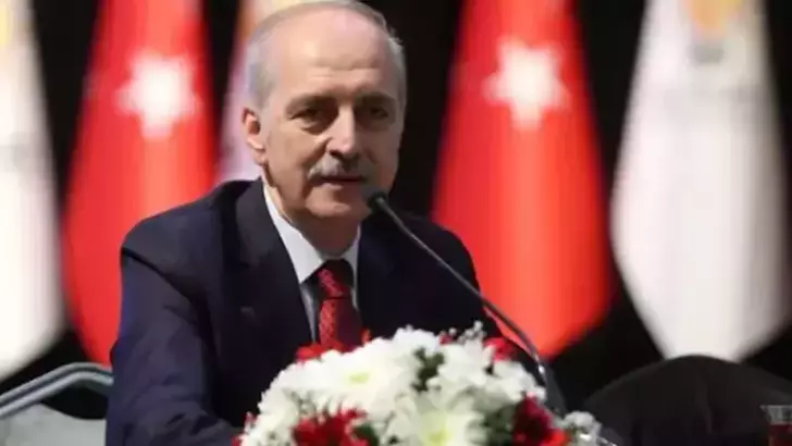 Türkiye Büyük Millet Meclisi (TBMM) Başkanı Numan Kurtulmuş, İsrail Başbakanı Binyamin