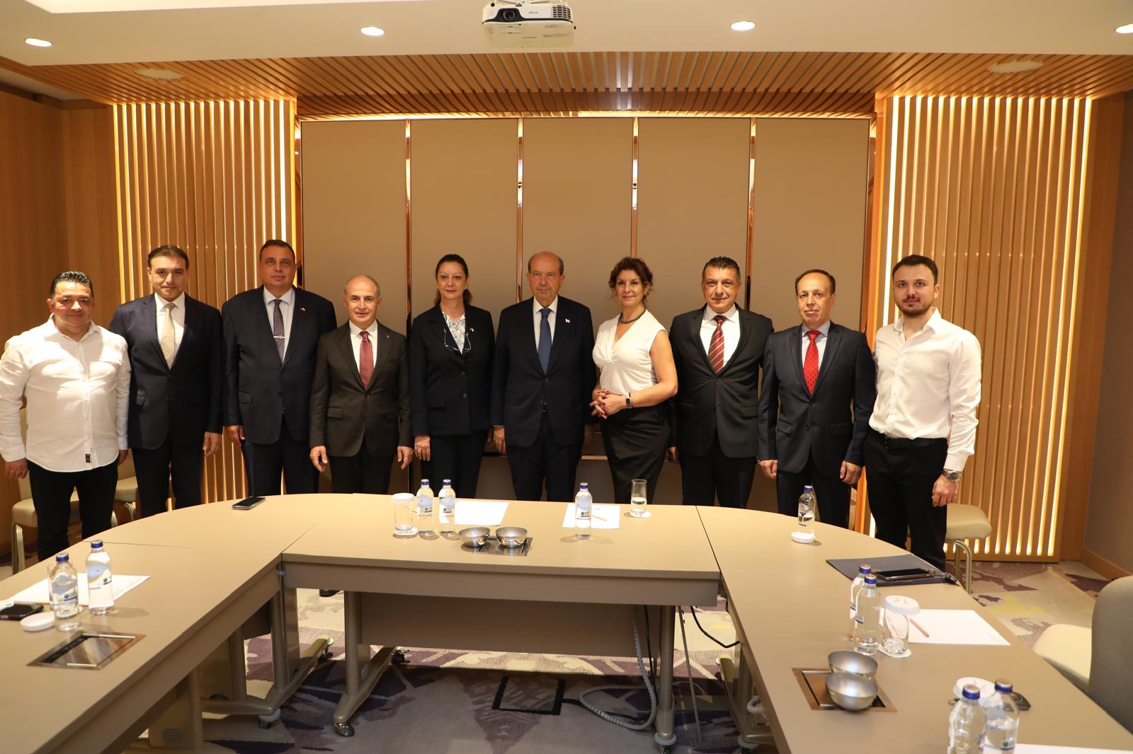KKTC Cumhurbaşkanı Ersin Tatar, DMW Uluslararası Diplomatlar Birliği’nin Onursal Başkanı