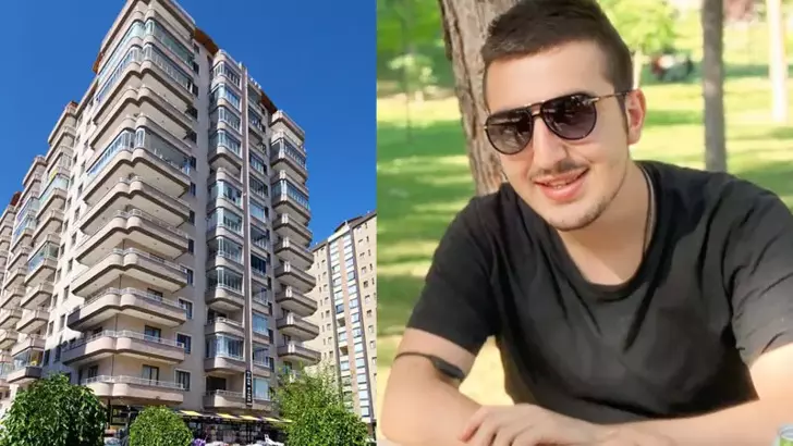 Konya’da 12’nci kattaki evlerinin balkonundan atlayan Ali Emre Arıkan (27),