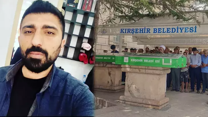 Kırşehir‘de husumetlisi Serhat Aydemir’i (35), eşi ve 2 çocuğunun gözü