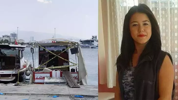 İzmir’in Karşıyaka ilçesindeki balıkçı barınağındaki bir teknenin buzluğunda cesedi bulunan