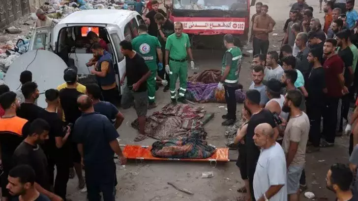 İsrail Savunma Kuvvetleri (IDF) , Gazze’de sivillerin sığındığı bir okula hava saldırısı