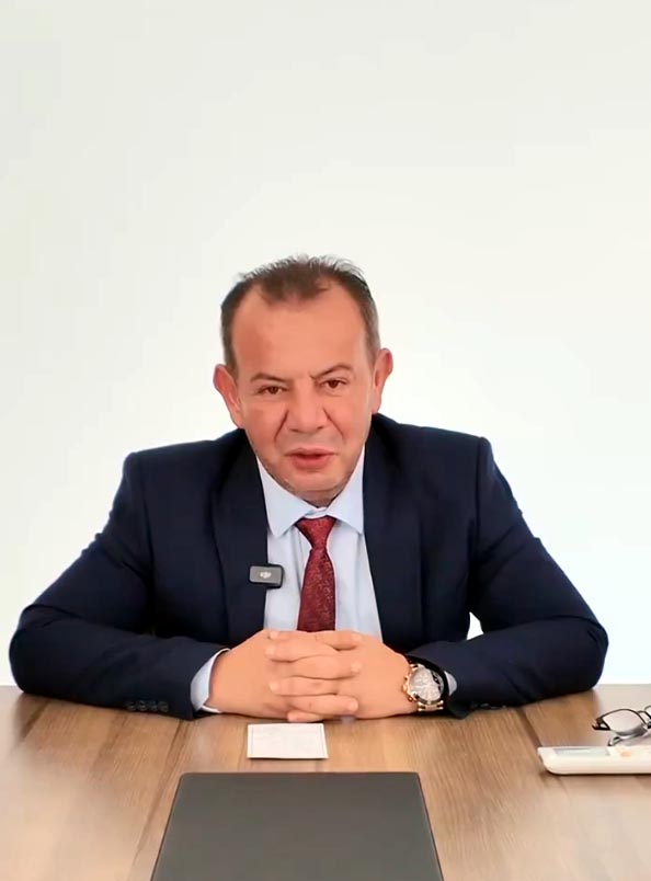 BOLU Belediye Başkanı Tanju Özcan, polis memuru Şeyma Yılmaz’ın 26