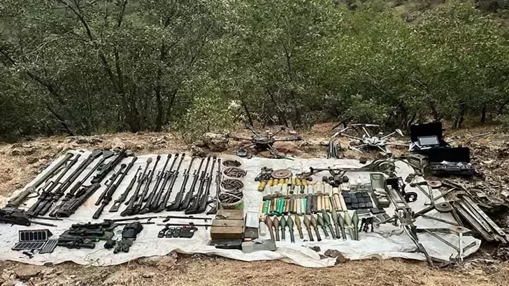 Milli Savunma Bakanlığı (MSB), Pençe-Kilit Operasyonu bölgesinde terör örgütü PKK’ya