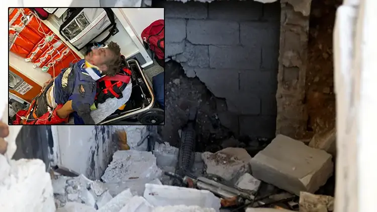 Antalya‘da apartmanın bodrum katını ilaçlamak için giren 2 belediye işçisi,