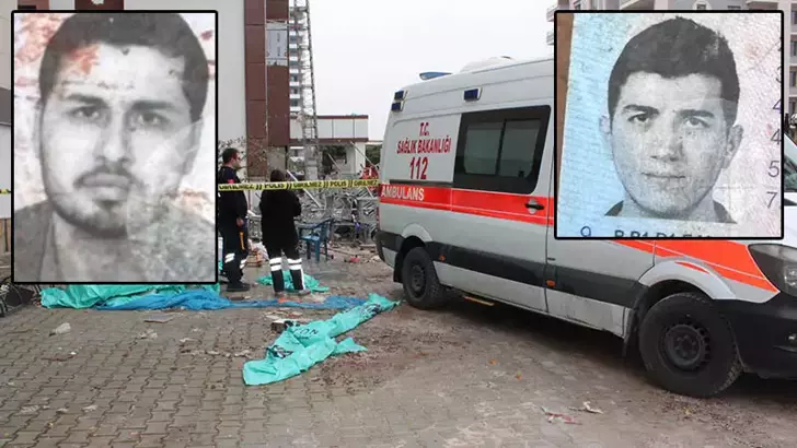 Malatya’da, depremde hasar gören 11 katlı binanın tadilatı nedeniyle kurulan