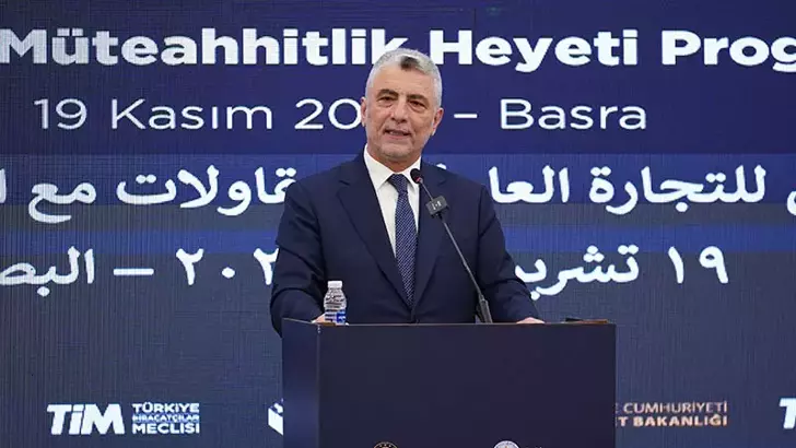 Ticaret Bakanı Ömer Bolat, “Türkiye heyeti, Türk iş dünyası Basra ile