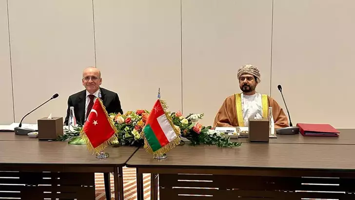 Hazine ve Maliye Bakanı Mehmet Şimşek, Türkiye-Umman Karma Ekonomik Komisyonu