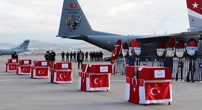 Isparta’da Kara Havacılık Okulu’na ait helikopterin eğitim sırasında düşmesi sonucu şehit olan