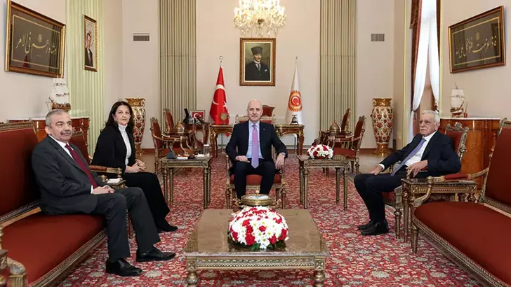 TBMM Başkanı Numan Kurtulmuş, terör örgütü elebaşı Abdullah Öcalan ile İmralı’da