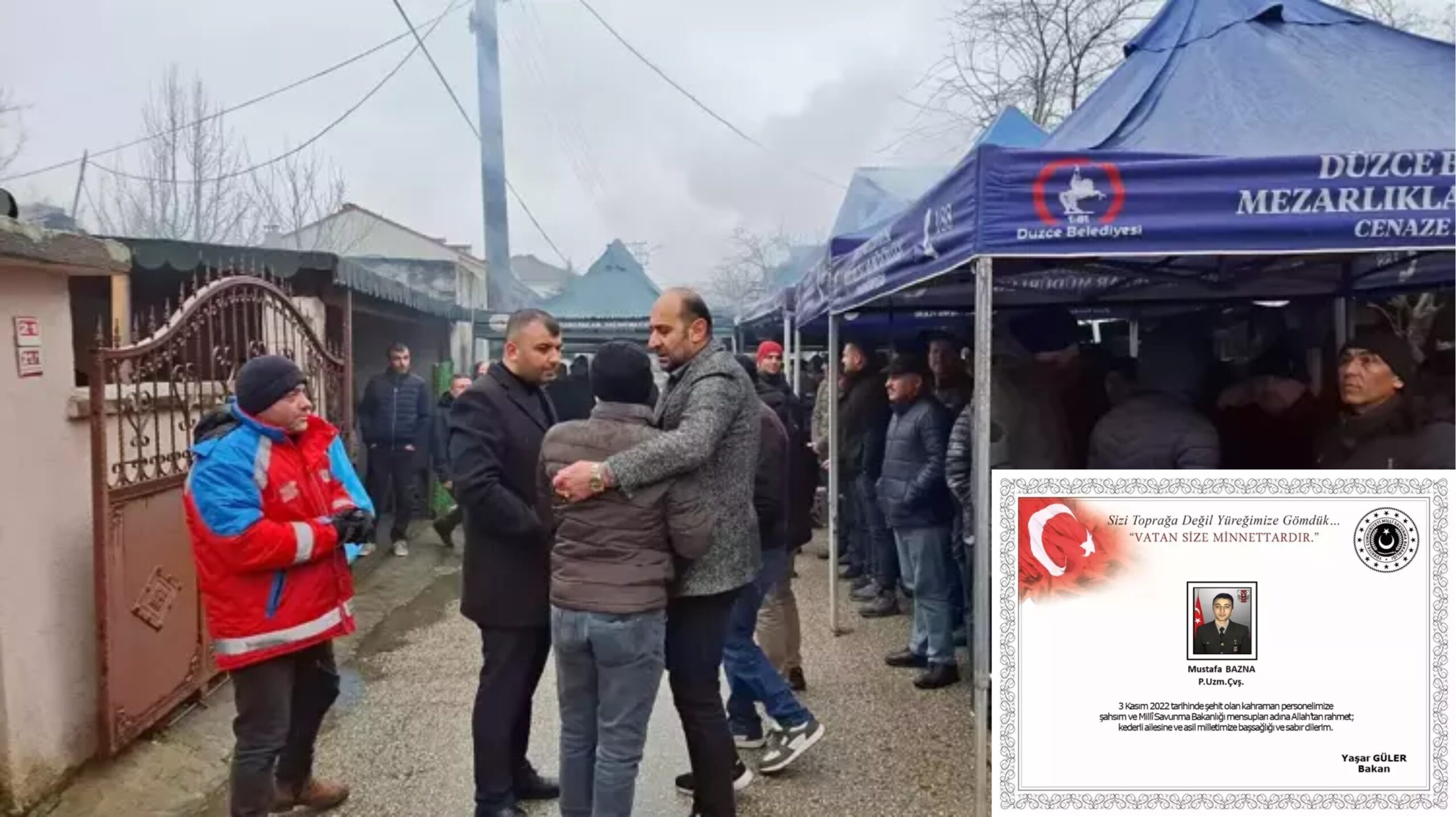 Pençe-Kilit Operasyon bölgesinde, 3 Kasım 2022’de PKK’lı teröristlerin roket saldırısı