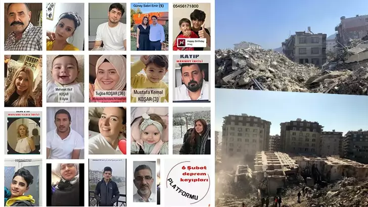 Kahramanmaraş’ta 6 Şubat 2023 tarihinde gelen asrın felaketinin ardından yakınlarına