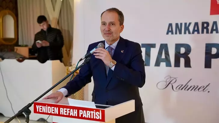 Yeniden Refah Partisi Genel Başkanı Fatih Erbakan, “İktidara çağrıda bulunuyoruz. En kısa