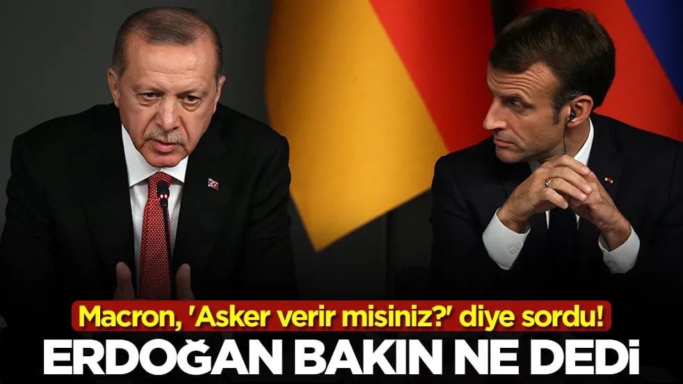 Cumhurbaşkanı Recep Tayyip Erdoğan, Mısır’daki toplantıda Fransa Cumhurbaşkanı Macron’un yaptığı