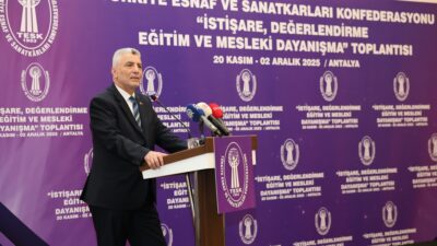 AYHAN GONCAANTALYA- Türkiye Esnaf ve Sanatkârları Konfederasyonu (TESK) tarafından 4