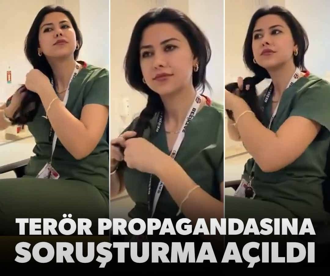 İSTİHBARAT SERVİSİ-YPG’li teröristlere destek amacıyla sağlık görevlisi saçını ören hemşire