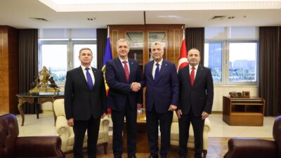 Kemal Diri ANKARA – Ticaret Bakanı Ömer Bolat, Moldova Başbakan