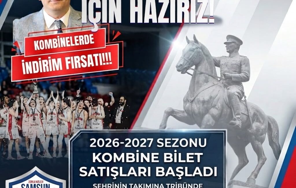 Süper Lig’de 2026-2027 sezonunda mücadele edecek olan Zorlu Koleji Samsun