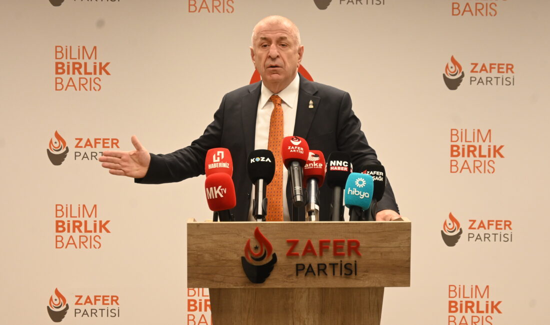Zafer Partisi Genel Başkanı Ümit Özdağ, Türkiye’nin temel gündeminin ekonomi