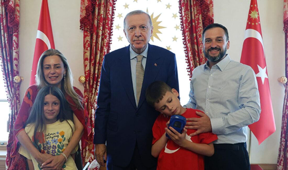 HABER MERKEZİ-Cumhurbaşkanı Recep Tayyip Erdoğan, Joshua Harris’i kabul etti Cumhurbaşkanı