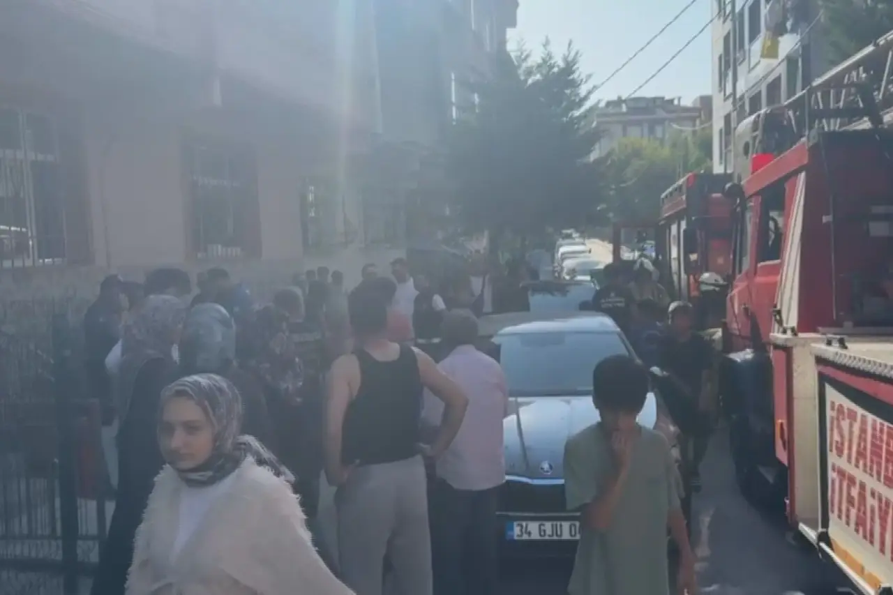 Mert Yıldırım İSTANBUL – Küçükçekmece’de bir evde deodorant kutusunun patlaması