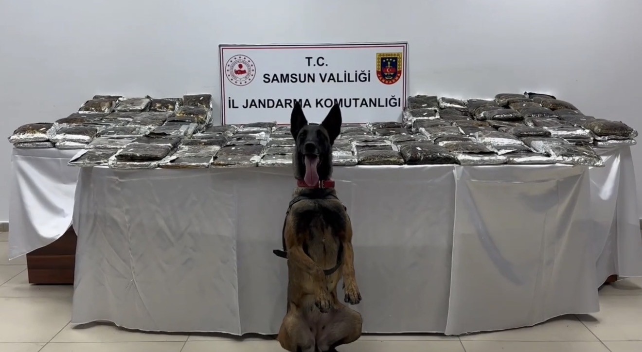 Muhammer Ay SAMSUN – Samsun’da jandarma ekiplerinin uyuşturucu madde imalatçılarına