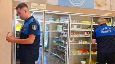 SAMSUN – Samsun’un Canik ilçesinde zabıta ekipleri, marketlerde fiyat, gramaj,