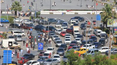 SAMSUN – Samsun’da taşıt sayısı son bir yılda 36 bin