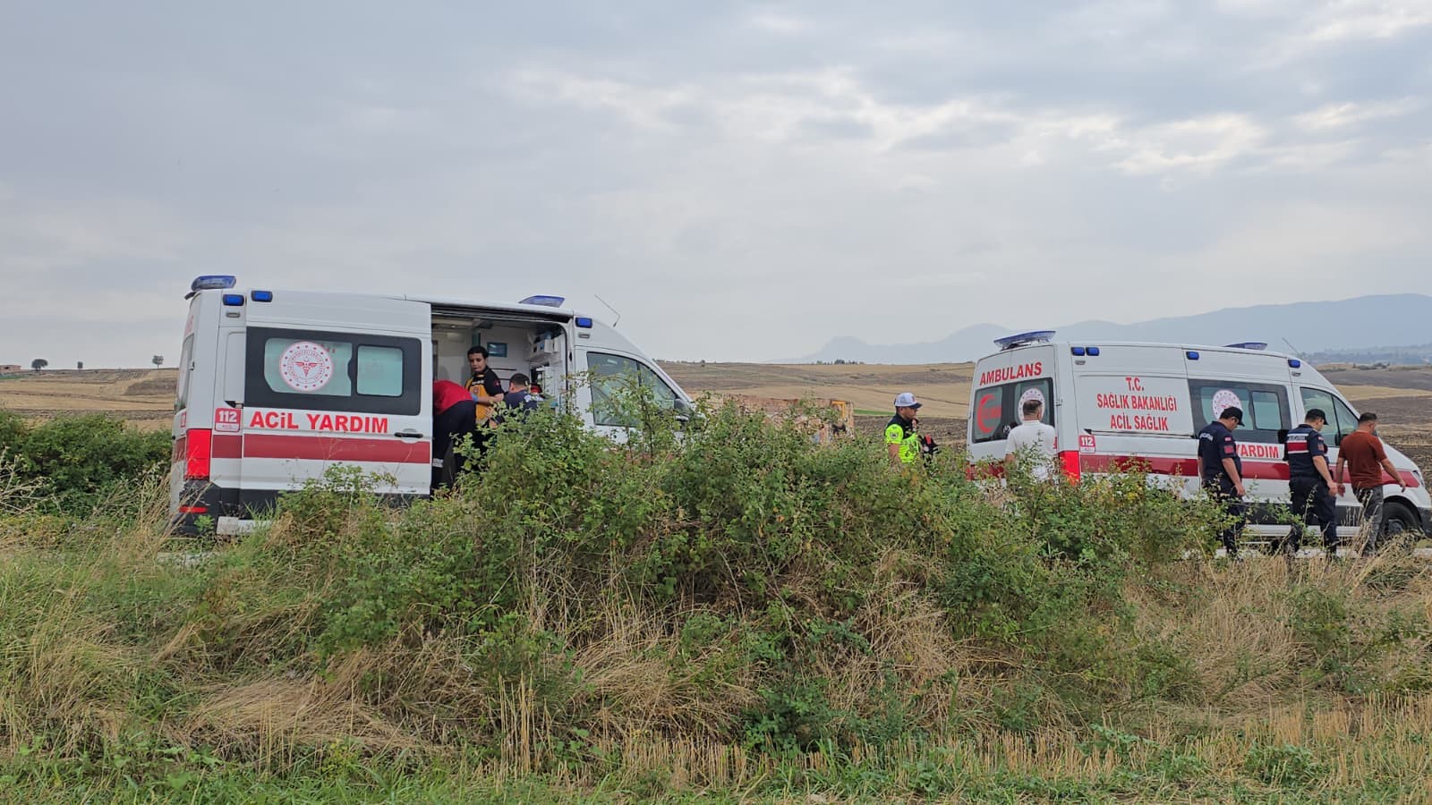 Osman Kalyoncu SAMSUN – Samsun’un Vezirköprü ilçesinde meydana gelen trafik