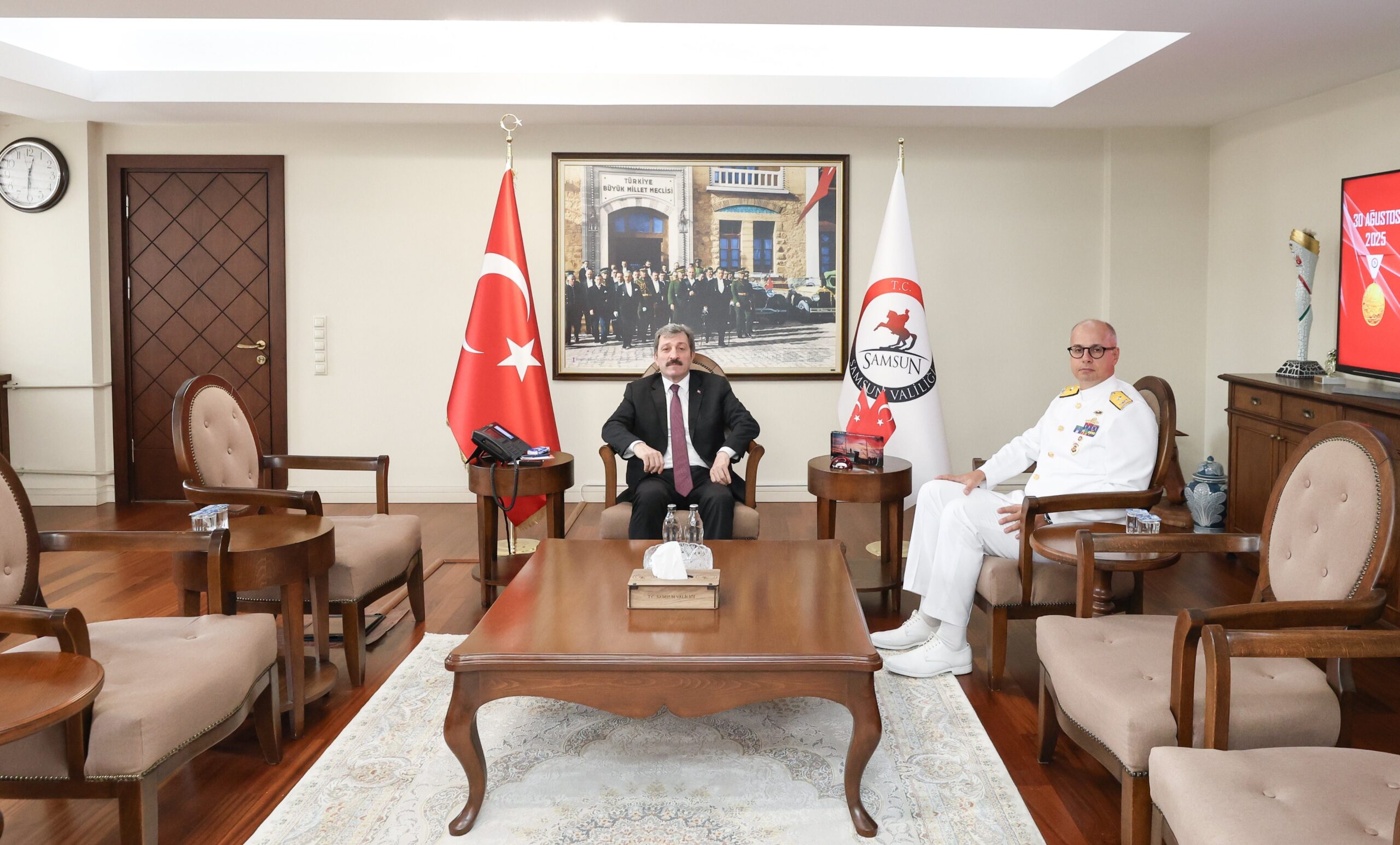 SAMSUN – Sahil Güvenlik(SG) Karadeniz Bölge Komutanlığı’na atanan Tuğamiral Gökmen
