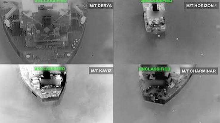 FLORIDA – ABD ordusu İran’a ait 5 ham petrol tankerinin