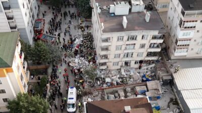 Ahmet Emin Şentürk İSTANBUL – Maltepe’de 7 katlı binanın 3
