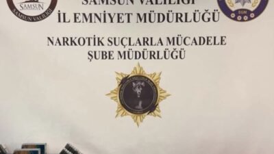 Muhammer Ay SAMSUN – Samsun’da narkotik ekiplerince İlkadım, Bafra ve