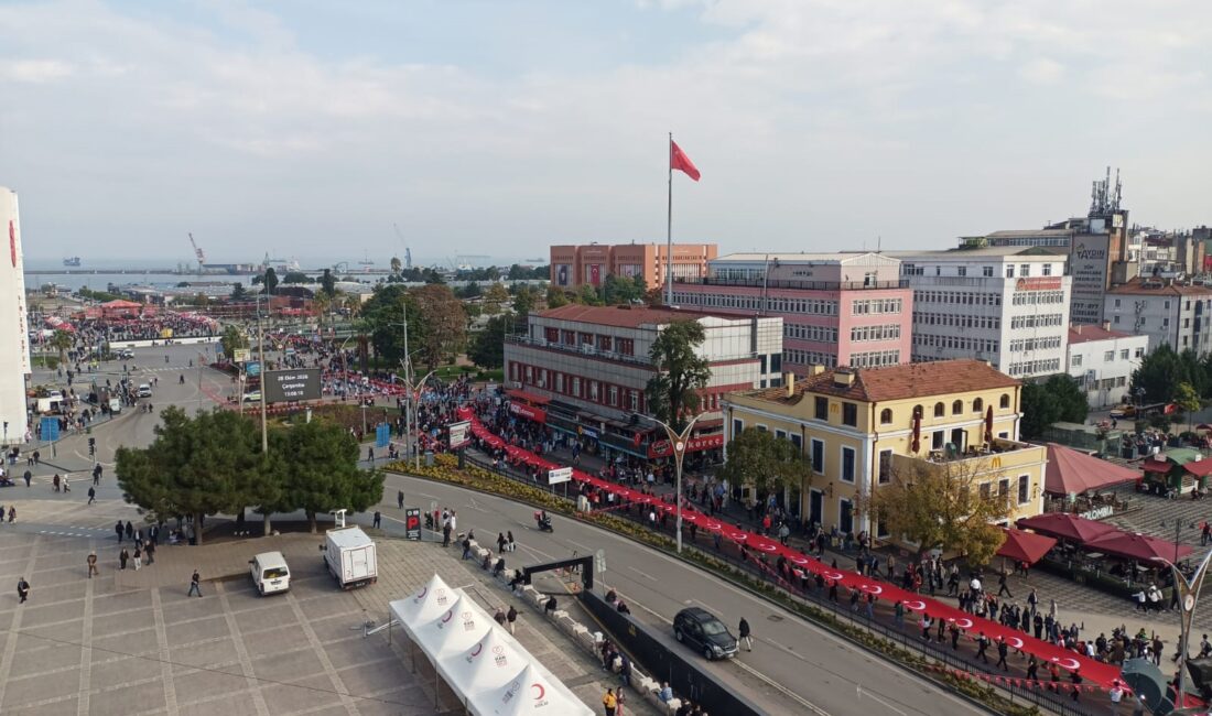 Erdi Demir SAMSUN – Samsun’da, Türkiye Cumhuriyeti’nin kuruluşunun 103. yıl